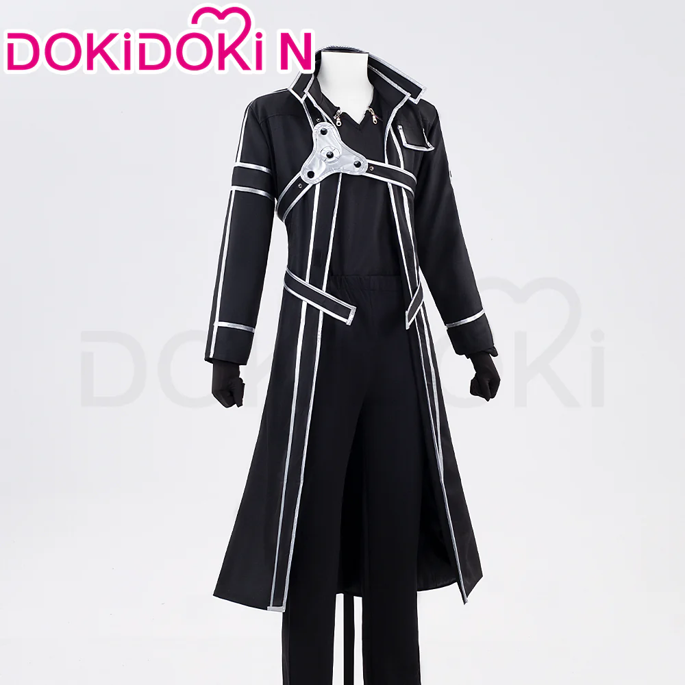 【In Stock】【Size S-2XL】DokiDoki-N Anime Sword Art Online Cosplay Kirigaya Kazuto Costume SAO Kirito - Image 2