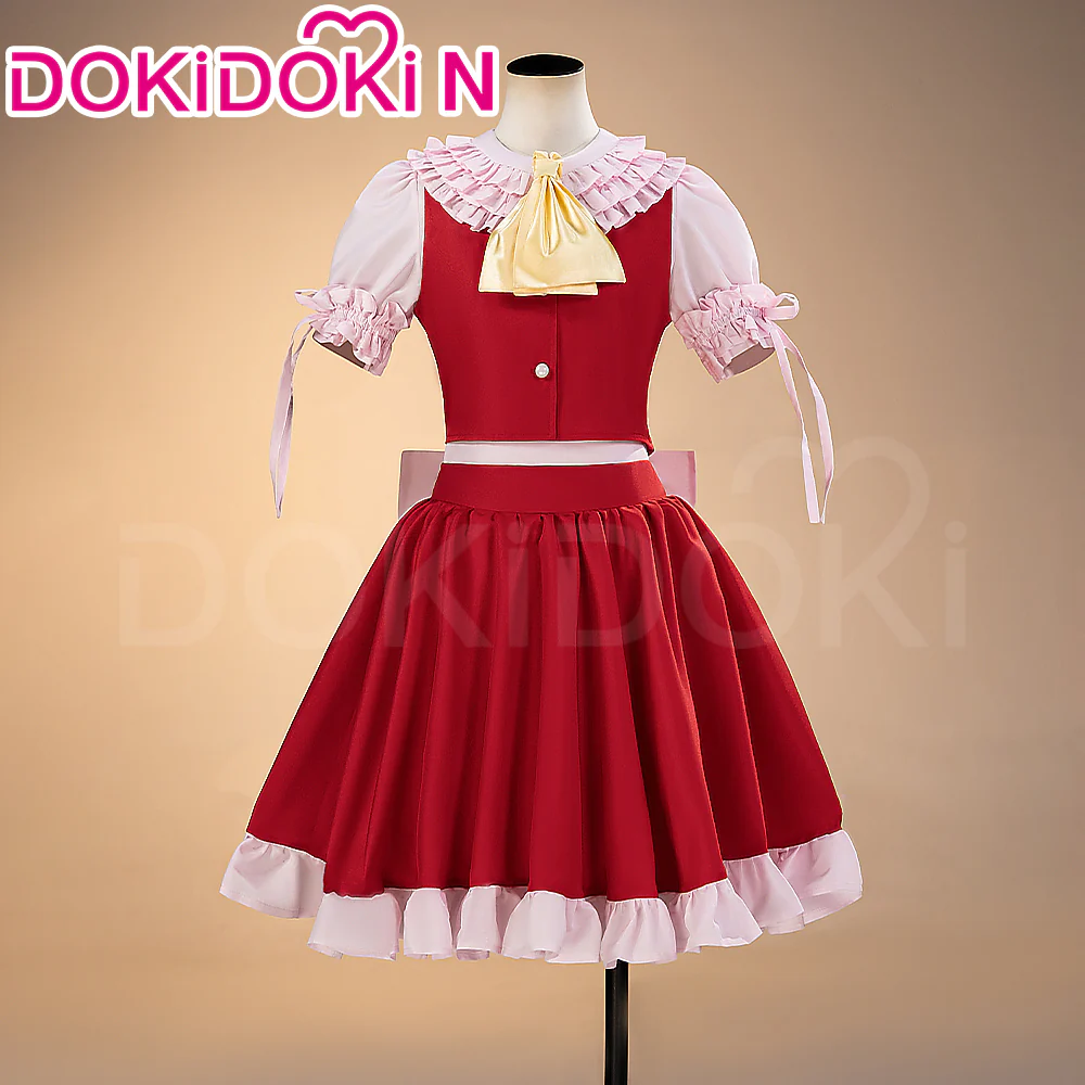 【Size S-2XL】DokiDoki-N Anime TouHou Project Cosplay Flandre Scarlet Costume