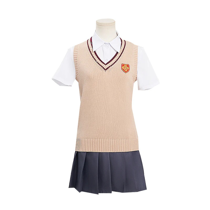 【Size S-2XL】DokiDoki-R Anime A Certain Scientific Railgun Cosplay Misaka Mikoto Costume - Image 5