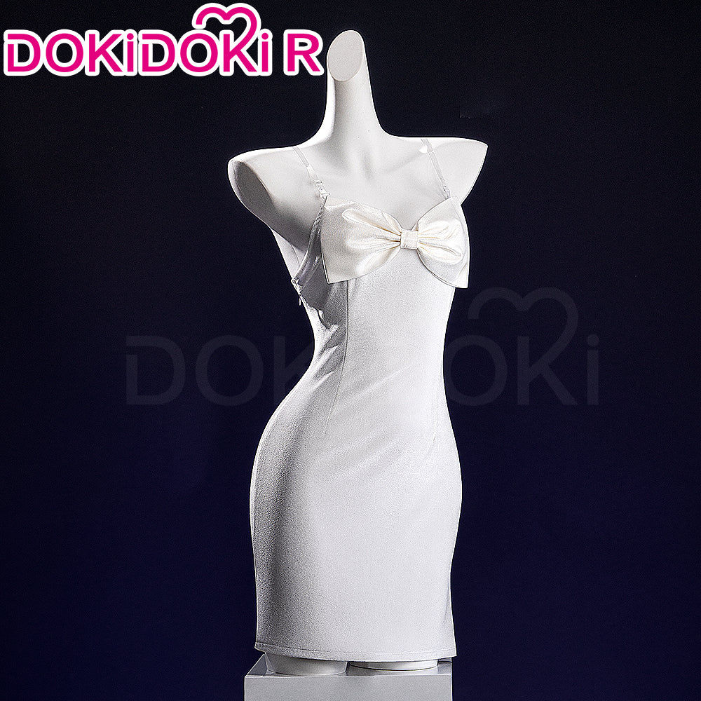 【Ready For Ship】【Size XS-2XL】DokiDoki-R Anime Cosplay Female White Costume Dress - Image 2