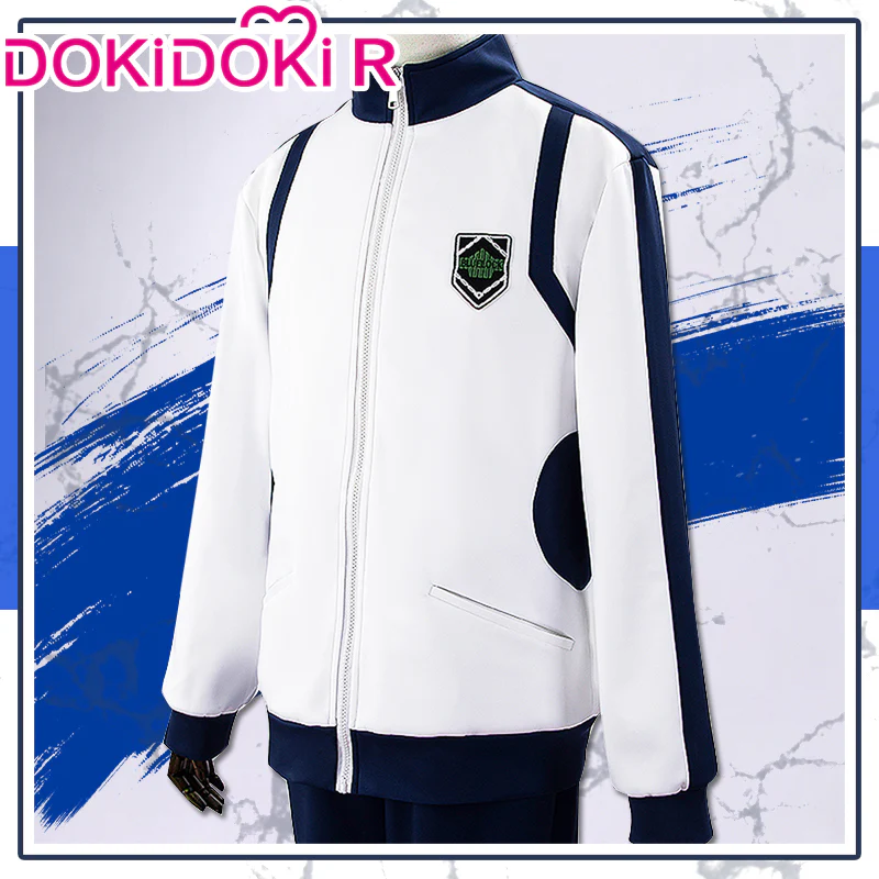 【Size S-2XL】DokiDoki-R Anime Cosplay  Costume Sportswear - Image 4