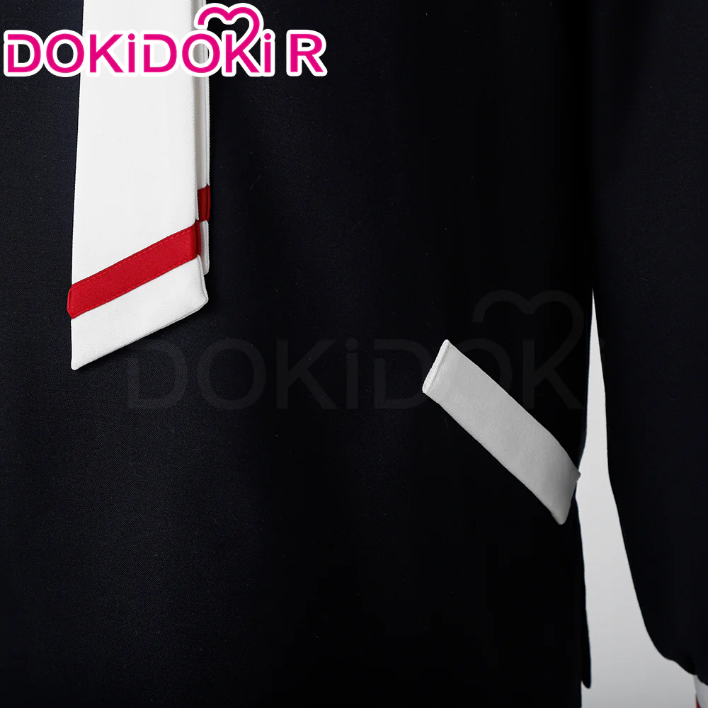 【Size S-2XL】DokiDoki-R Anime Card Captor Sakura Cosplay Ri Syaoran Costume Cardcaptor Sakura School Uniform Suit - Image 5