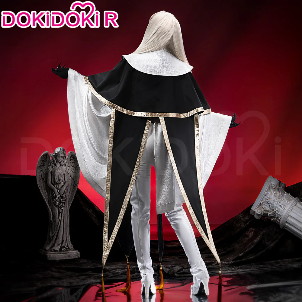 【Ready For Ship】【Size S-2XL】DokiDoki-R Anime Cosplay Kiitagaawa Maariin Costume White Black - Image 4