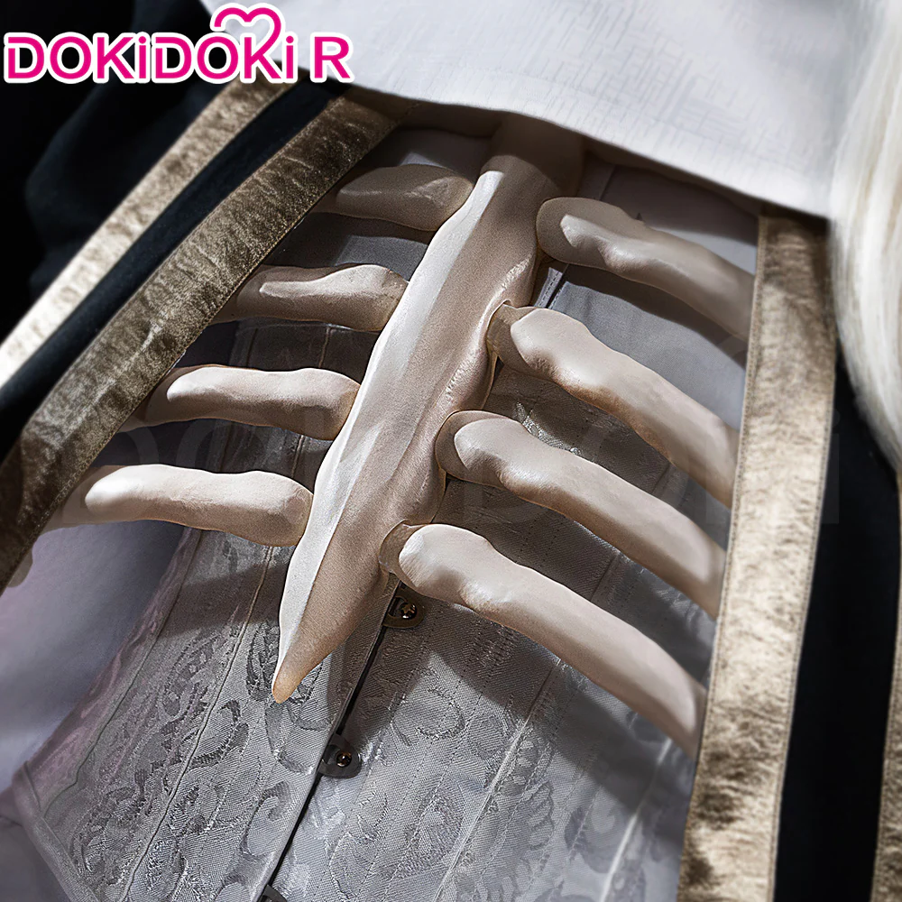 【Ready For Ship】【Size S-2XL】DokiDoki-R Anime Cosplay Kiitagaawa Maariin Costume White Black - Image 5