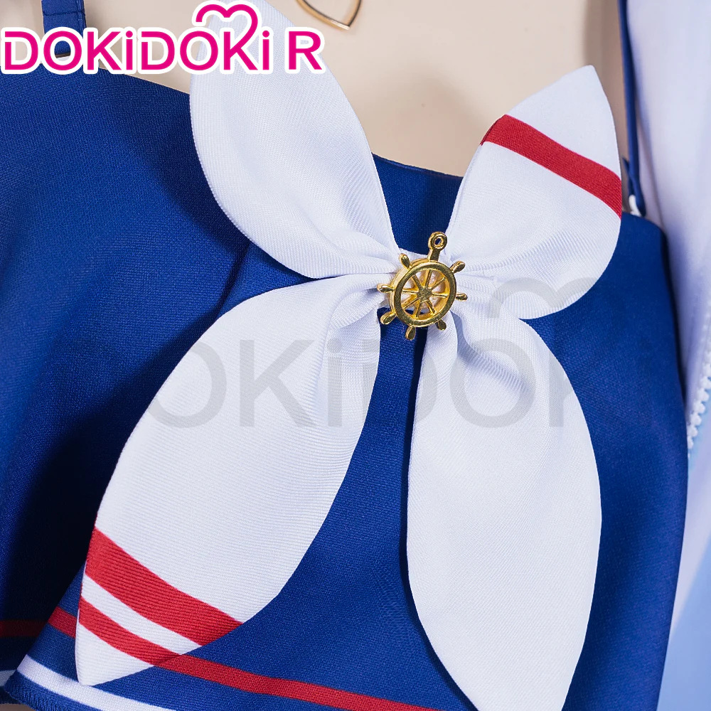 【Size S-2XL】DokiDoki-R Anime Game Cosplay Costume Summer Outfit Cute - Image 3