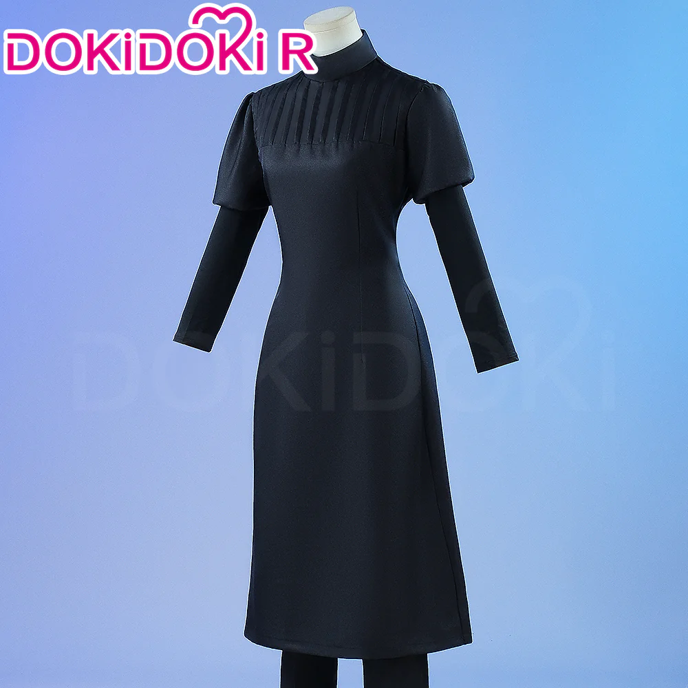 【Ready For Ship】【Last Batch】Dokidoki-R Anime Cosplay Costume Black Dress - Image 3