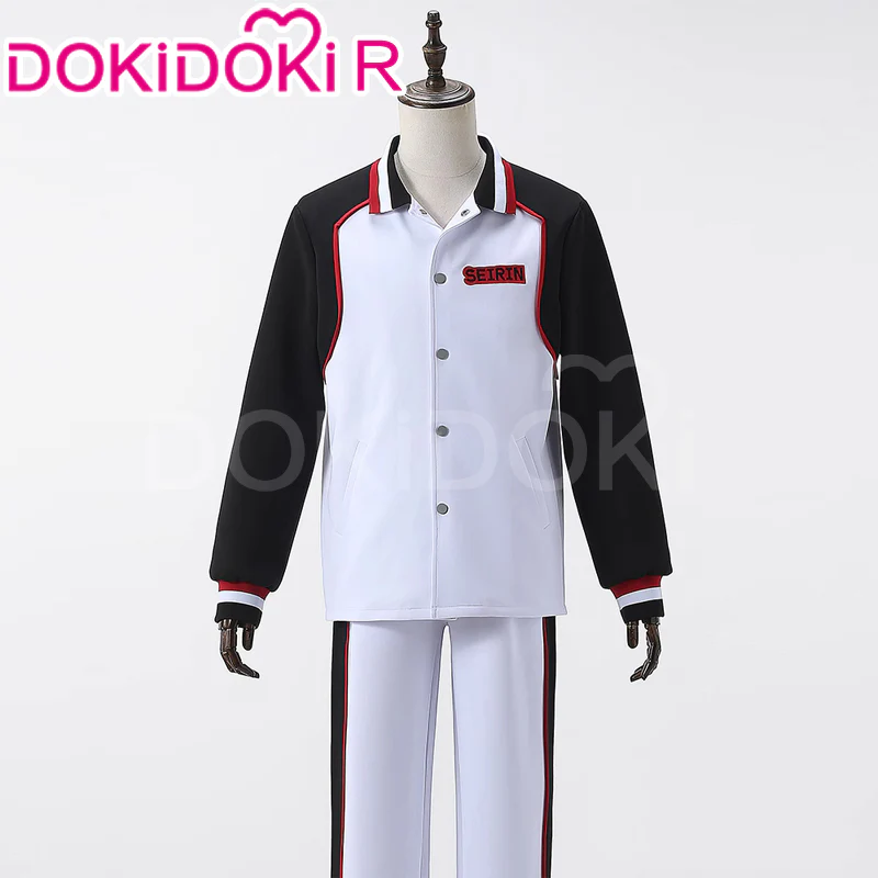 【Partially Ready For Ship】【Size S-2XL】DokiDoki-R Anime Kuroko's Basketball Cosplay SEIRIN Kuroko Tetsuya / Kagami Taiga Costume Daily Sportswear
