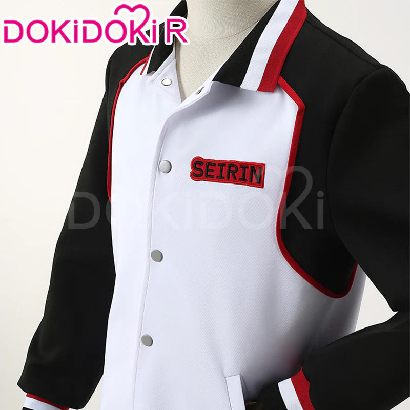【Partially Ready For Ship】【Size S-2XL】DokiDoki-R Anime Kuroko's Basketball Cosplay SEIRIN Kuroko Tetsuya / Kagami Taiga Costume Daily Sportswear - Image 4