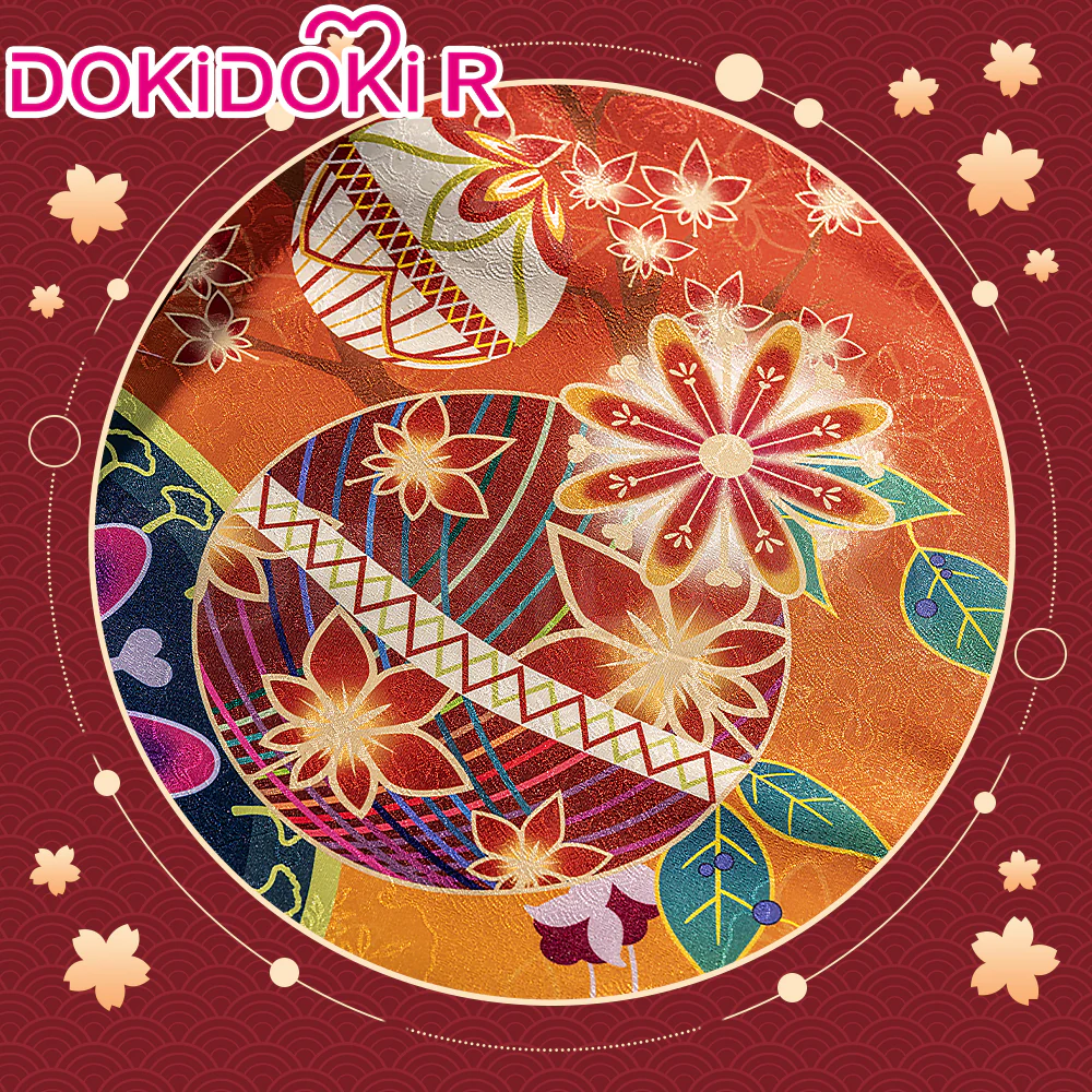 【Size S-2XL】DokiDoki-R Anime LoveLive! Sunshine!! Aqours Cosplay Lovelive Ruby Kurosawa Autumn Costume / Red White Fan Awakened Autumn Leaves - Image 3