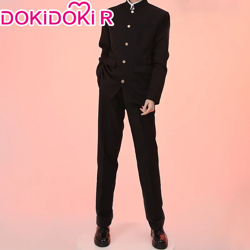 【In Stock】【Size S-2XL】DokiDoki-R Anime Manga Cosplay Costume Black Suit