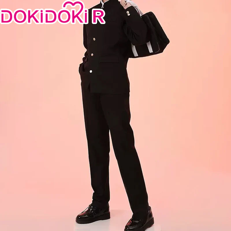 【In Stock】【Size S-2XL】DokiDoki-R Anime Manga Cosplay Costume Black Suit - Image 2