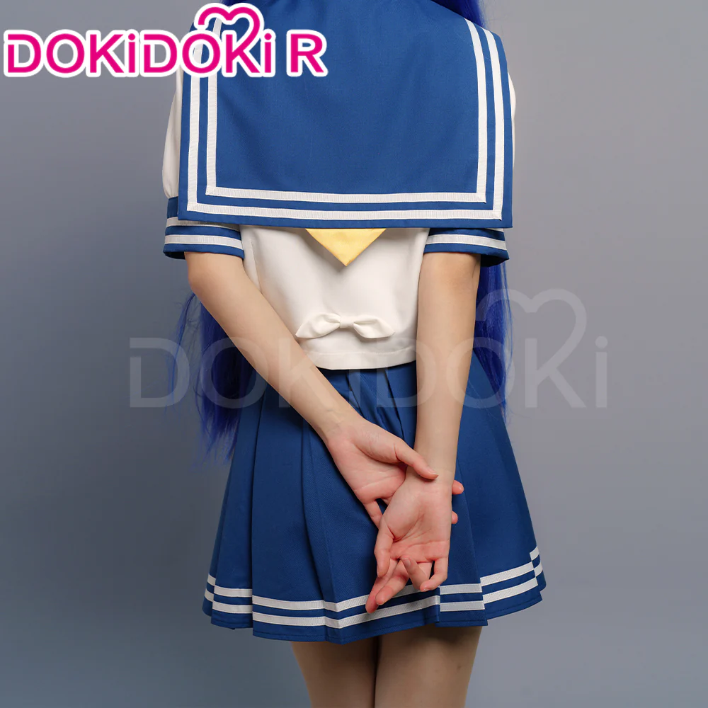 【Partially Ready For Ship】【Size S-2XL】Dokidoki-R Anime Manga Lucky Star Cosplay Izumi Konata Costume IzumiKonata - Image 4