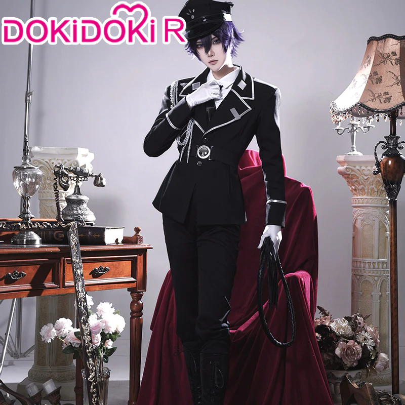 【Size S-2XL】DokiDoki-R Anime Sweet Punishment: I'm the Guard's Personal Pet Cosplay Myojin Aki Costume - Image 3
