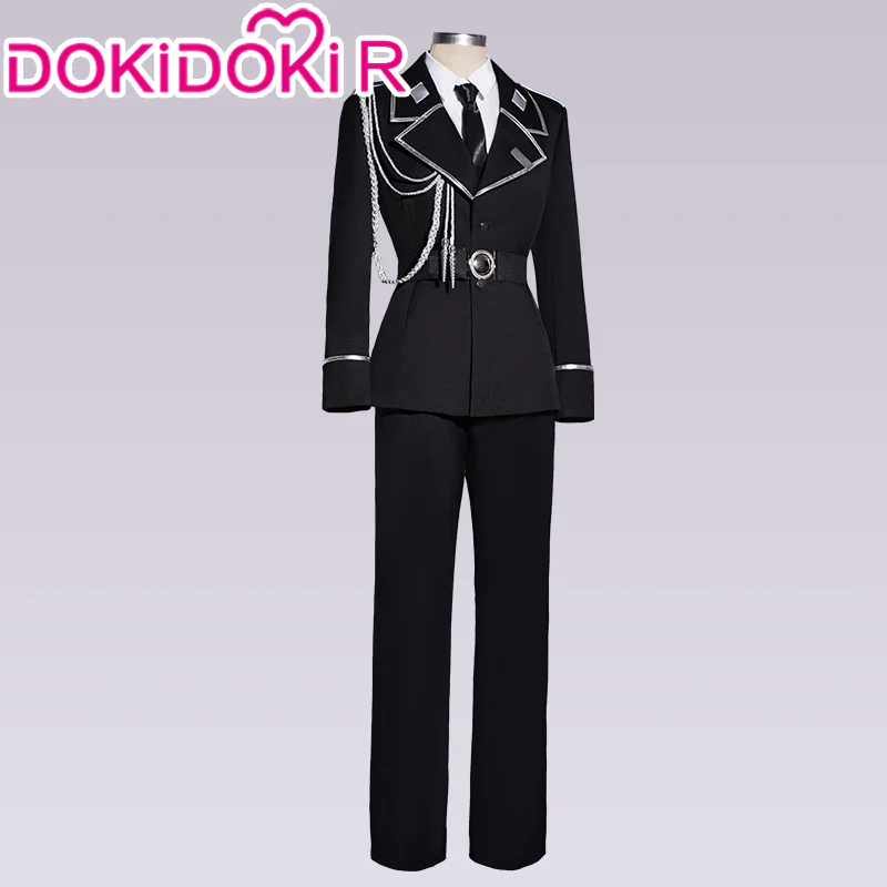 【Size S-2XL】DokiDoki-R Anime Sweet Punishment: I'm the Guard's Personal Pet Cosplay Myojin Aki Costume - Image 4