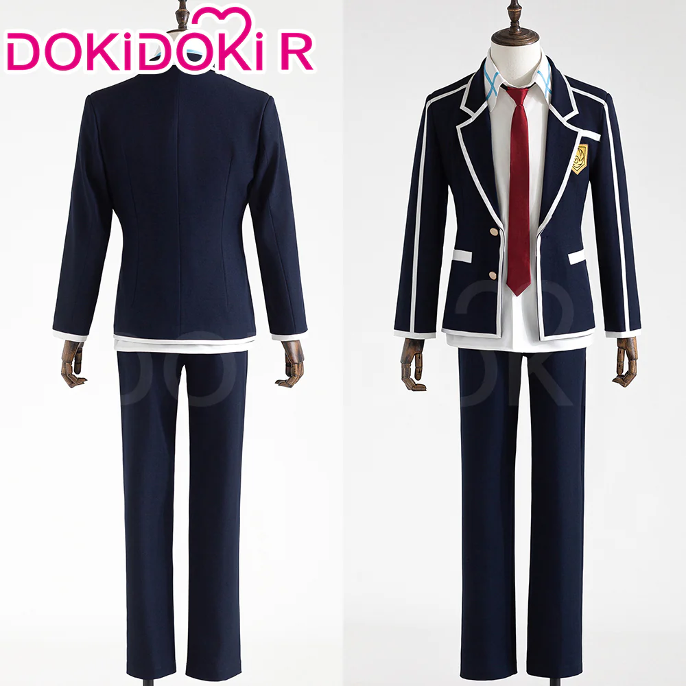 【In Stock】【Size S-2XL】DokiDoki-R Anime Sword Art Online Cosplay Kirito Costume School Uniform - Image 2