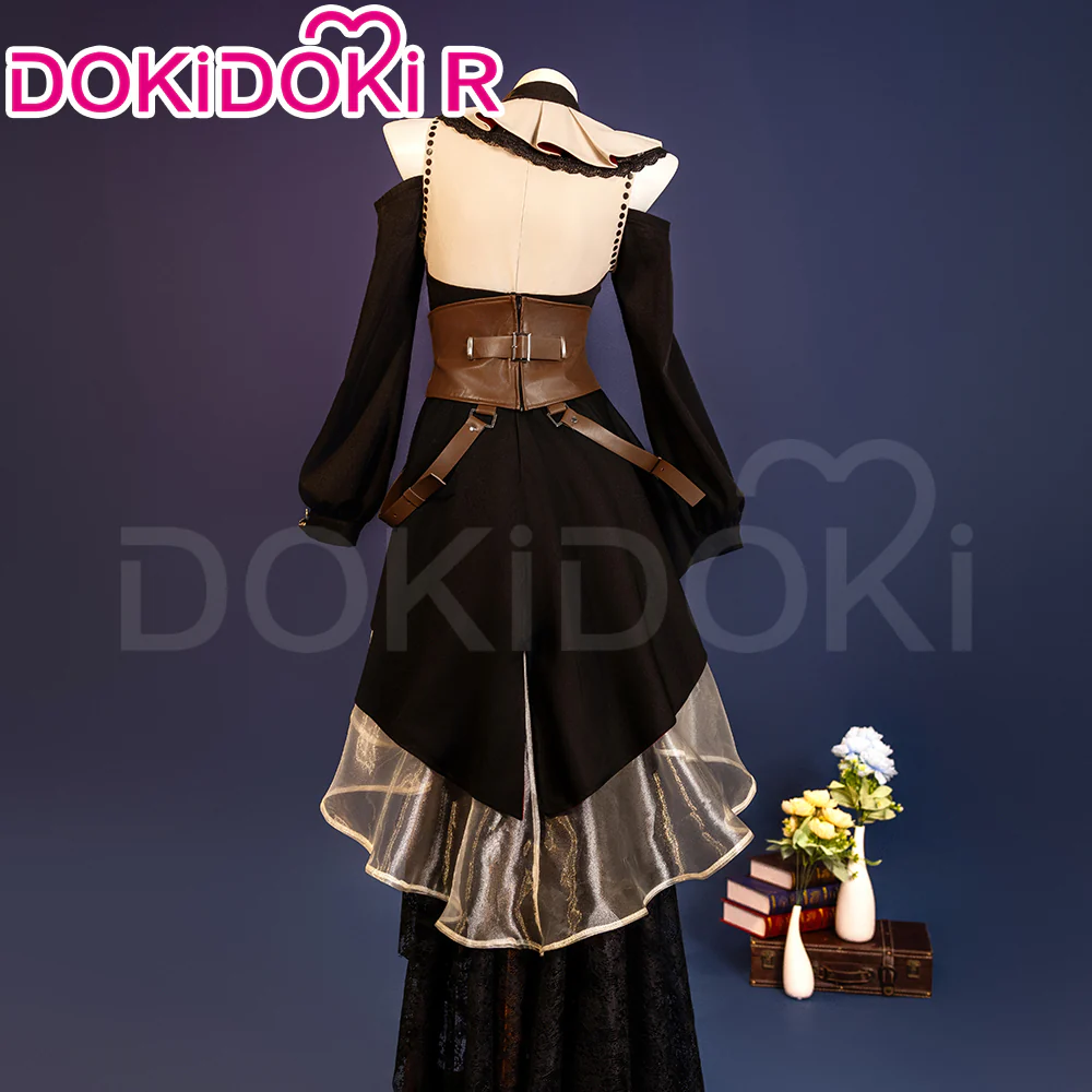 【In Stock】【Size S-2XL】DokiDoki-R Game BanG Dream! Cosplay Misumi Uika Costume Stage Dress Ave Mujica - Image 3