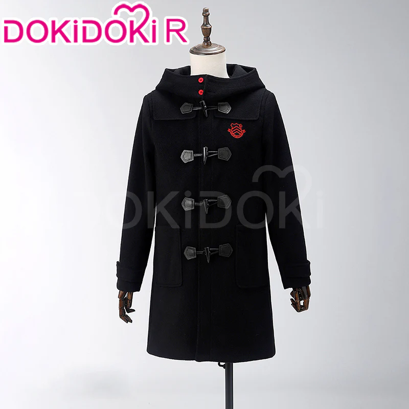 【Size S-2XL】DokiDoki-R Game Cosplay Amamiiya Renn Costume Winter Coat Suit