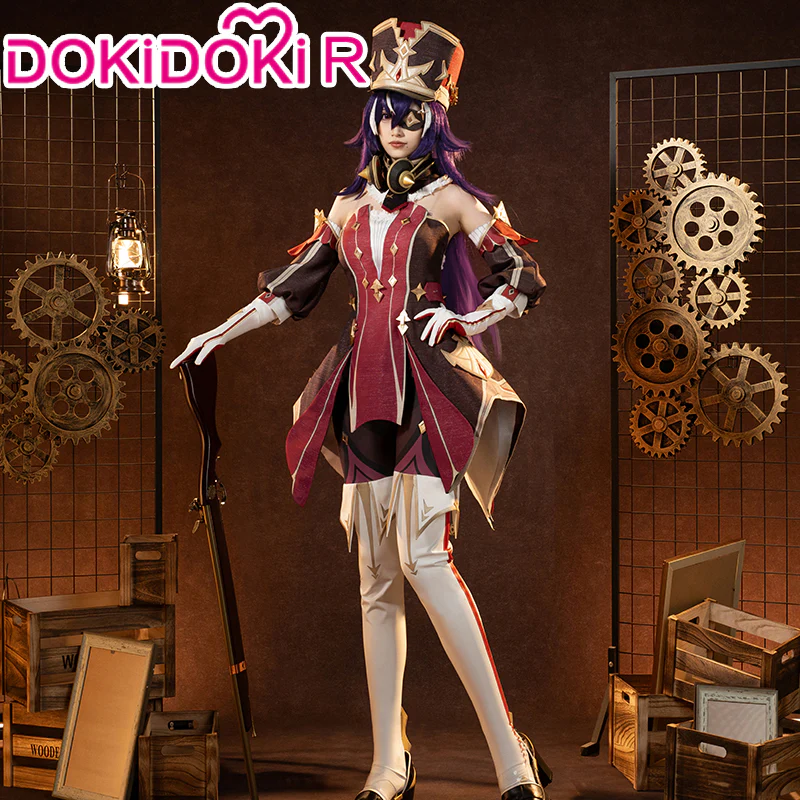 【In Stock】【Size S-2XL】DokiDoki-R Game Genshin Impact Cosplay Fontaine Chevreuse Costume
