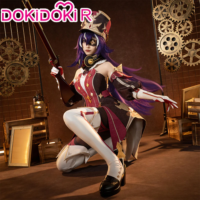【In Stock】【Size S-2XL】DokiDoki-R Game Genshin Impact Cosplay Fontaine Chevreuse Costume - Image 2