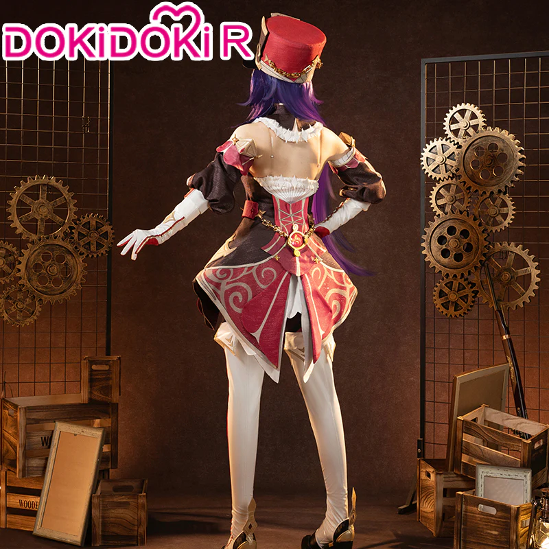 【In Stock】【Size S-2XL】DokiDoki-R Game Genshin Impact Cosplay Fontaine Chevreuse Costume - Image 4