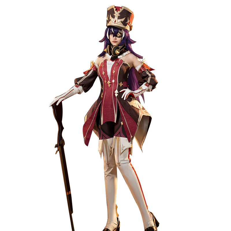 【In Stock】【Size S-2XL】DokiDoki-R Game Genshin Impact Cosplay Fontaine Chevreuse Costume - Image 6