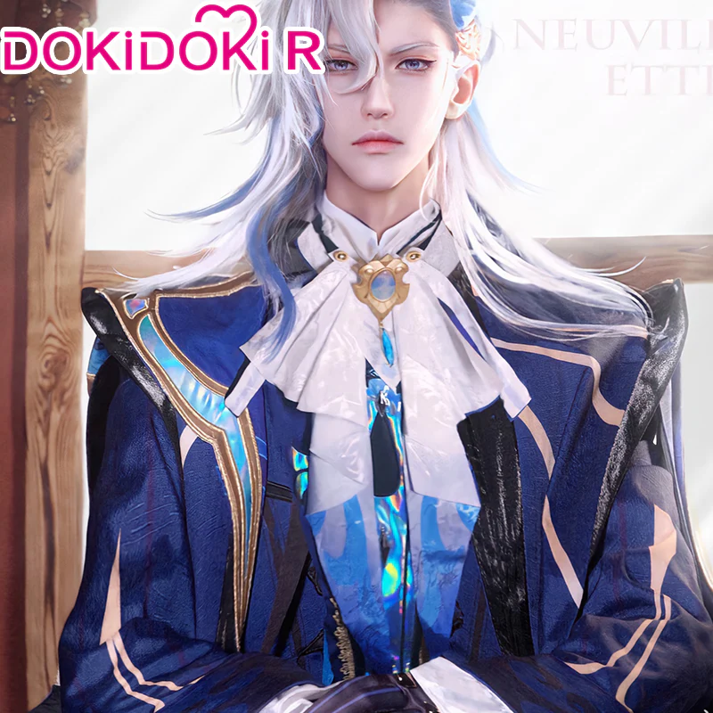 【In Stock】【Size S-2XL】DokiDoki-R Game Genshin Impact Cosplay Neuvillette Costume Fontaine - Image 2