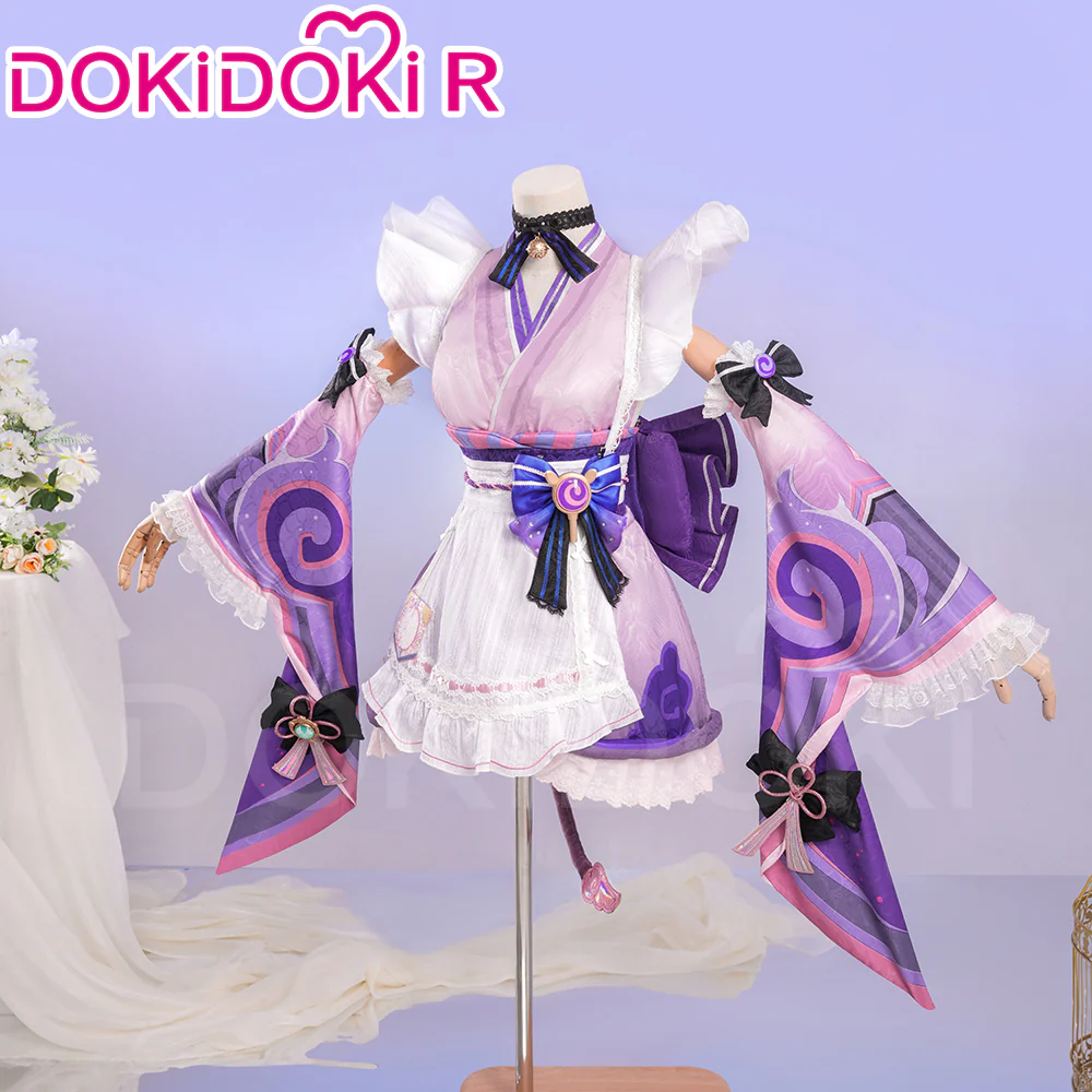 【Size XS-2XL】DokiDoki-R Game Genshin Impact Cosplay Yumemizuki Mizuki Costume Inazuma - Image 2