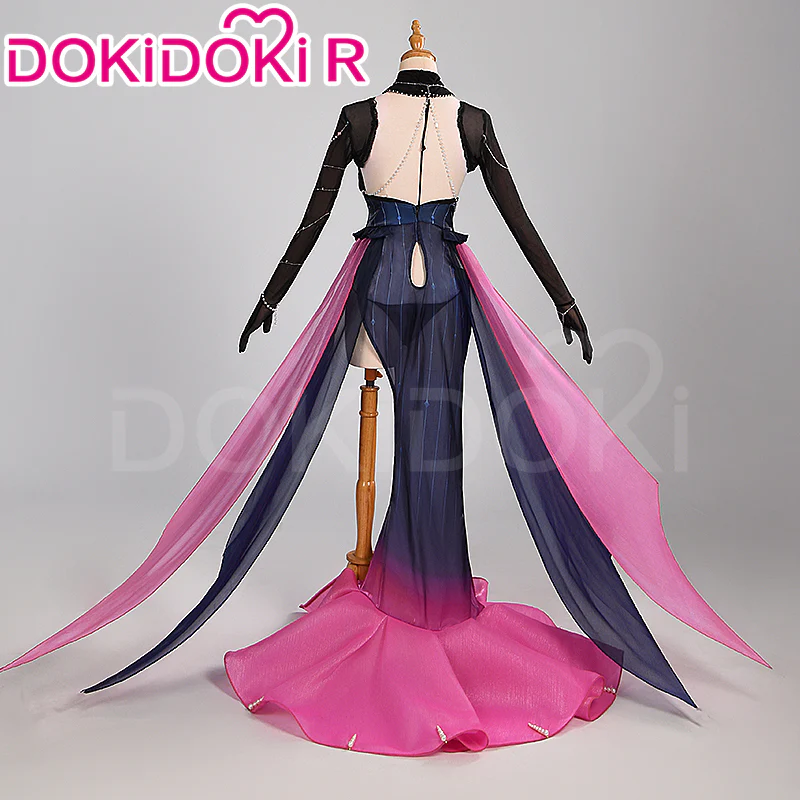【Size S-2XL】DokiDoki-R Game Cosplay Costume Abyss Flower - Image 4