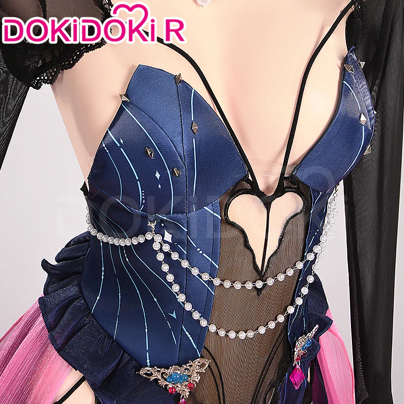 【Size S-2XL】DokiDoki-R Game Cosplay Costume Abyss Flower - Image 6