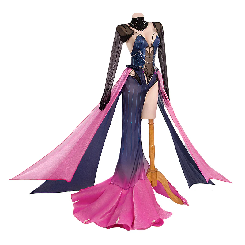 【Size S-2XL】DokiDoki-R Game Cosplay Costume Abyss Flower - Image 7