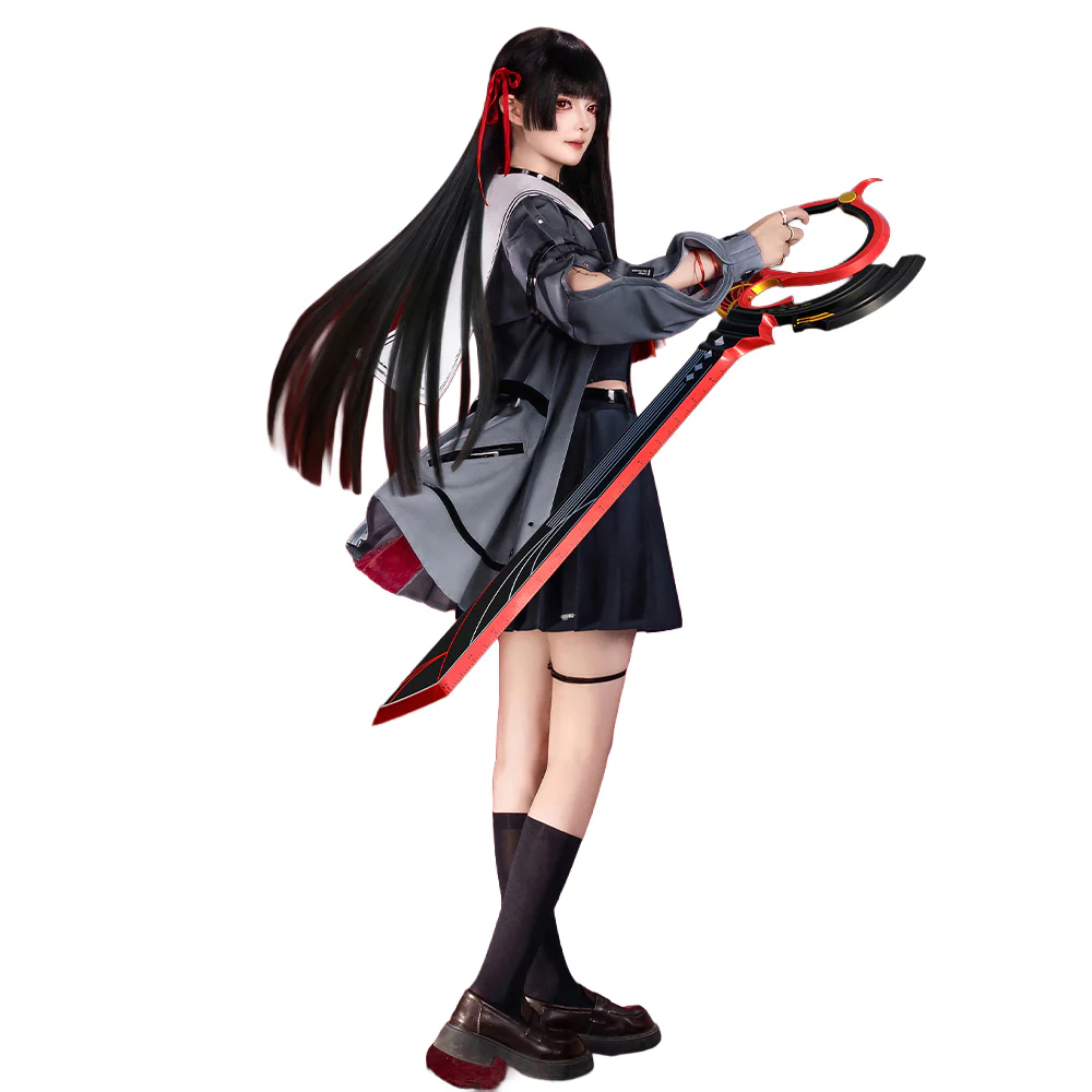 【Partially Ready For Ship】【Size S-2XL】DokiDoki-R Game Wuthering Waves Cosplay Chisa Costume - Image 6