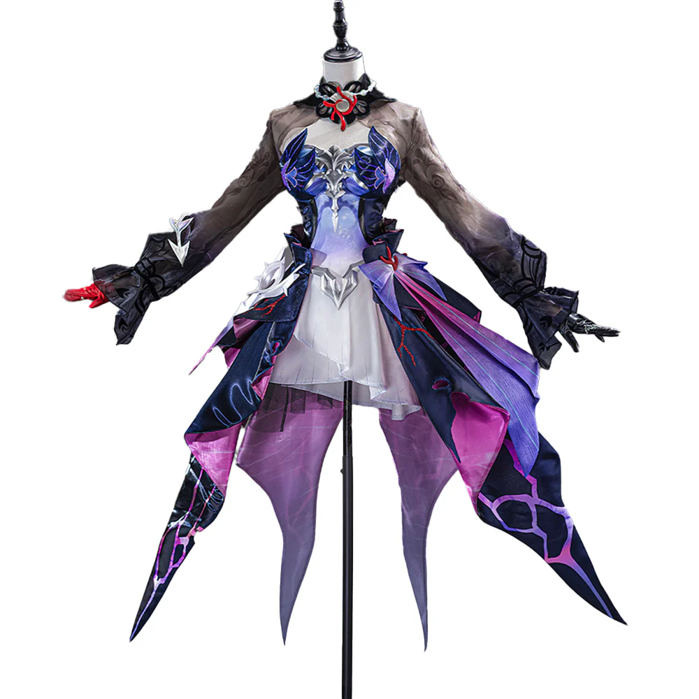 【Size S-2XL】DokiDoki-R Game Honkai: Star Rail Cosplay Hysilens Costume Helektra - Image 6