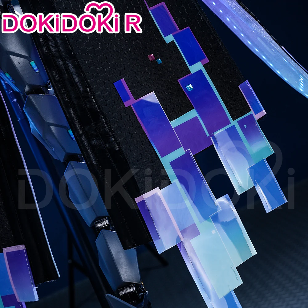 【Coming Soon】【Size S-2XL】 DokiDoki-R Honkai: Star Rail Cosplay Silver Wolf Costume Planarcadia - Image 3