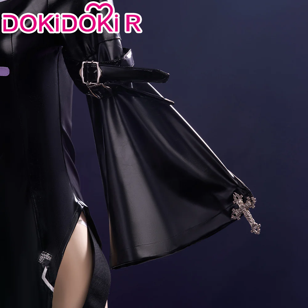 【Size S-2XL】DokiDoki-R Game Honkai Impact 3rd Cosplay Kallen Kaslana Costume - Image 3