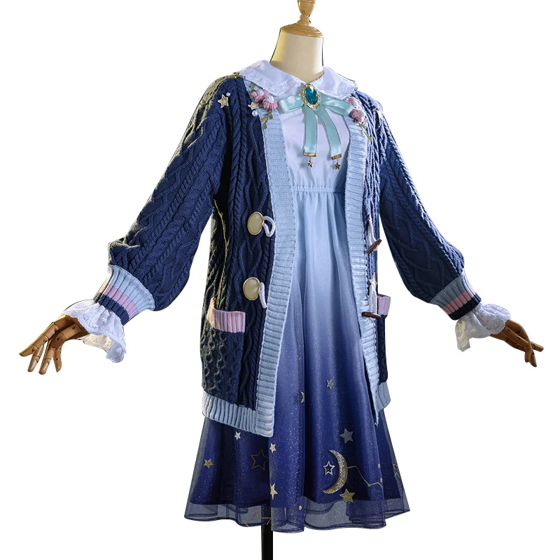 【Size S-2XL】DokiDoki-R Game Identity V Copslay The Mind's Eye Helena Adams Costume Starlight Maiden Astraea idv - Image 3