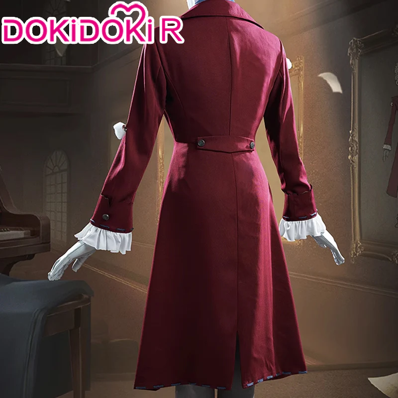 【Size S-2XL】DokiDoki-R Game Identity V Cosplay Frederick Kreiburg  Costume Composer idv - Image 3