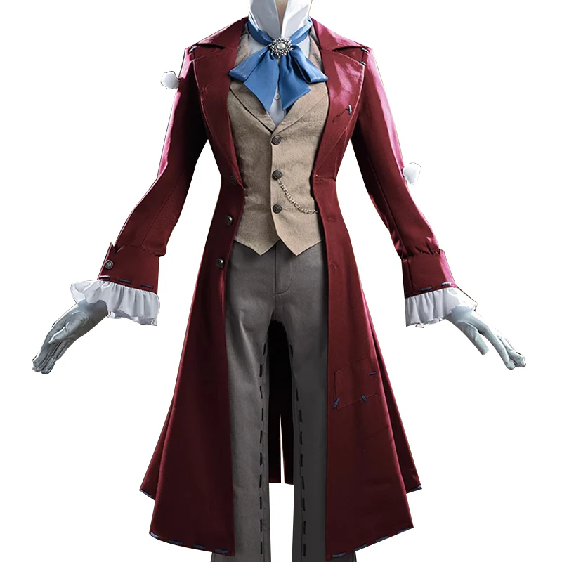 【Size S-2XL】DokiDoki-R Game Identity V Cosplay Frederick Kreiburg  Costume Composer idv - Image 5
