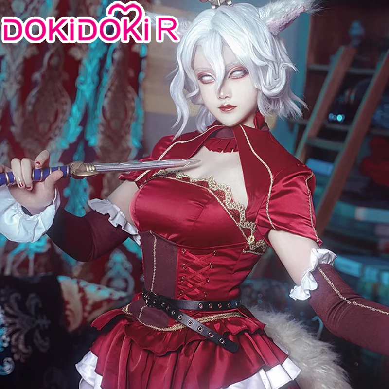 【Size S-2XL】DokiDoki-R Game Identity V × Kamaty Moon Cosplay Bloody Queen The Grand Duchess Costume idv - Image 3