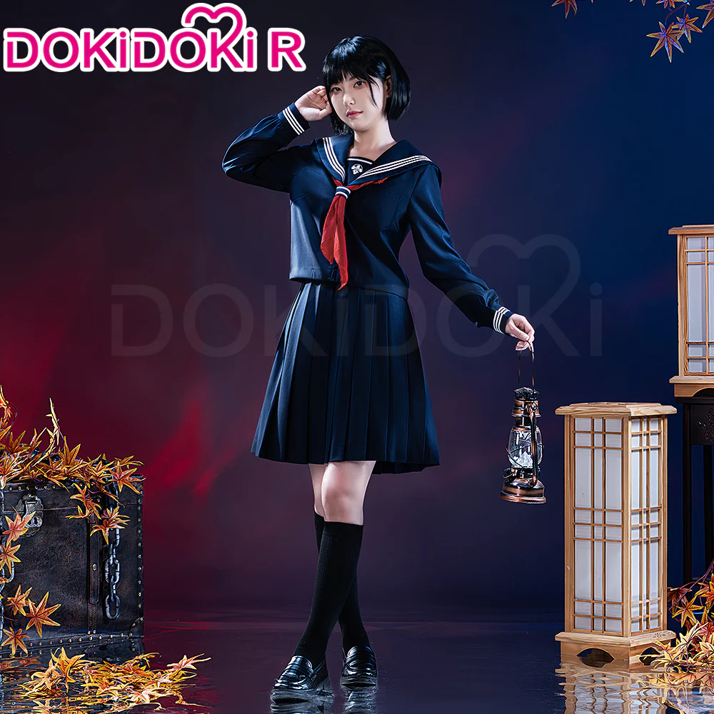 【Ready For Ship】【Size S-2XL】DokiDoki-R Game Cosplay Costume Uniform Halloween - Image 2