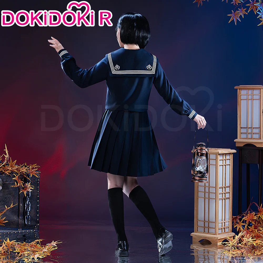 【Ready For Ship】【Size S-2XL】DokiDoki-R Game Cosplay Costume Uniform Halloween - Image 4