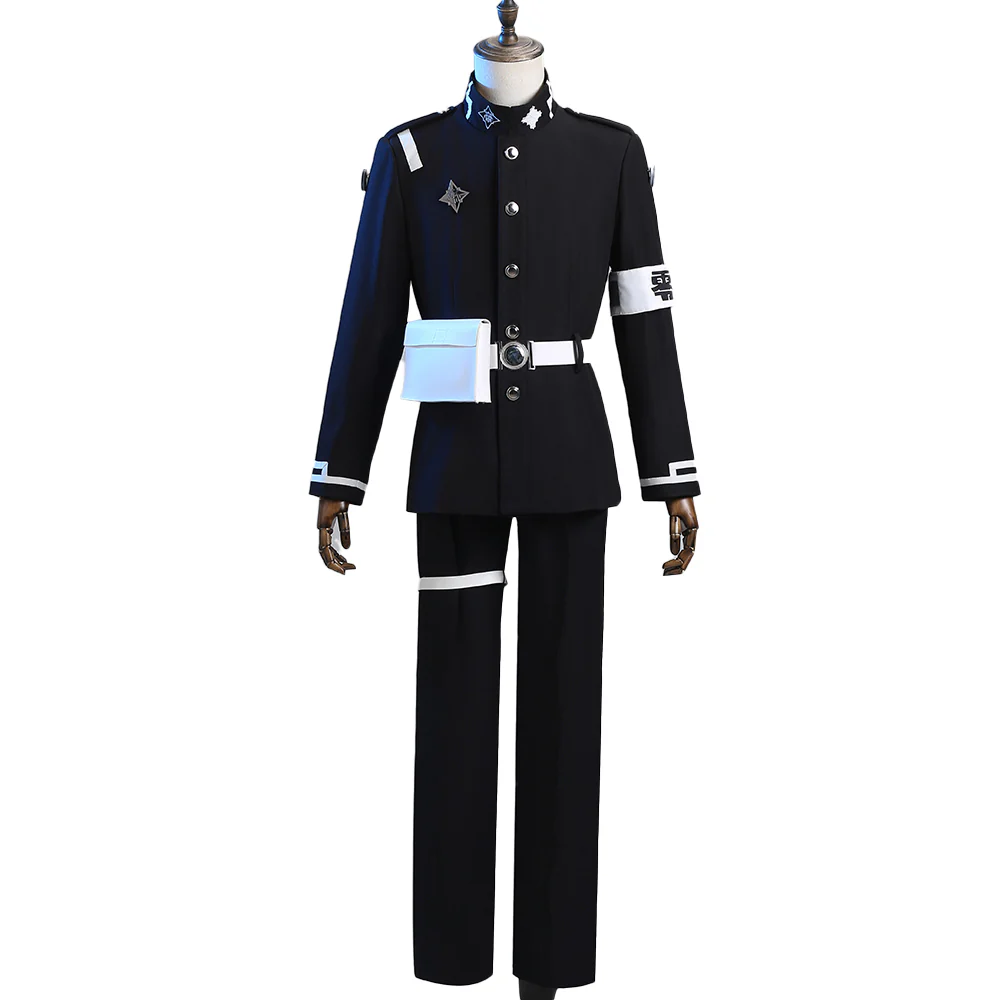 【Size S-2XL】DokiDoki-R Game The Hundred Line Last Defense Academy Cosplay Sumino Takumi Costume Uniform - Image 6