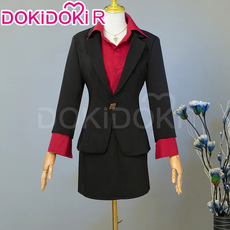 【Size S-2XL】Dokidoki-R Game Zenless Zone Zero Cosplay Jane Doe Costume Special Work Suit Suit - Image 2