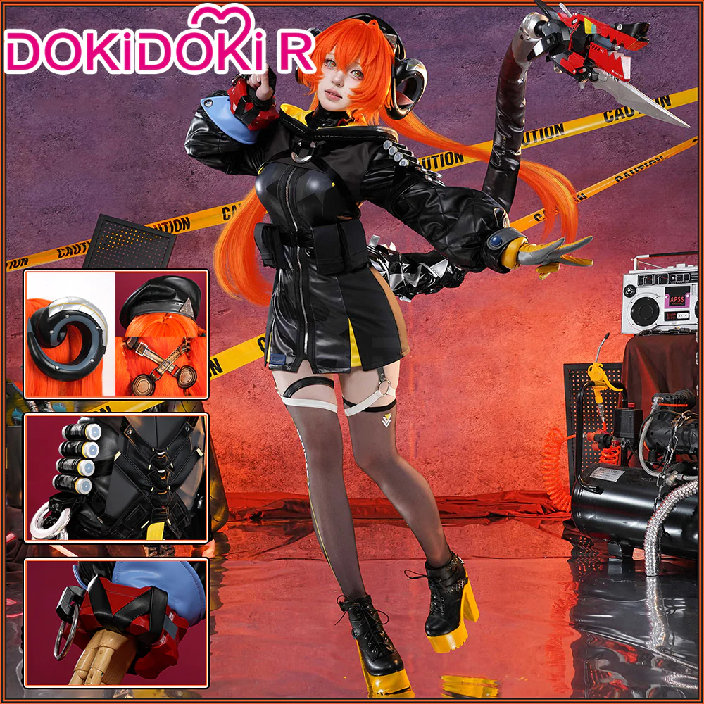 【Partially In Stock】【Size S-2XL】DokiDoki-R Game Zenless Zone Zero Cosplay Orphie Magnusson Costume ZZZ