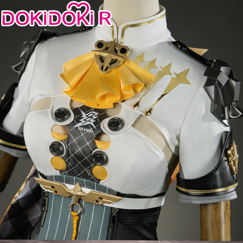 【Partially Ready For Ship】【Size S-2XL】DokiDoki-R Game Zenless Zone Zero Cosplay Silver Soldier Anby Costume ZZZ - Image 4