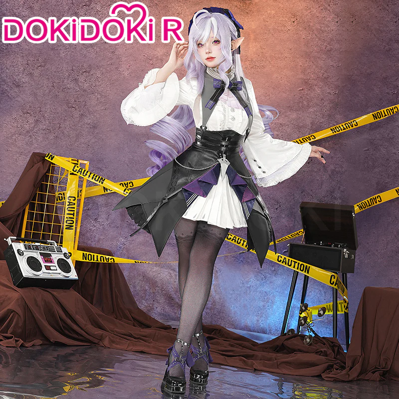 【Size S-2XL】Dokidoki-R Game Zenless Zone Zero Cosplay Vivian Banshee Costume Vampire Girl ZZZ - Image 2