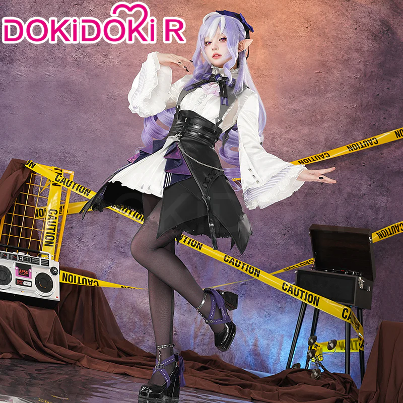【Size S-2XL】Dokidoki-R Game Zenless Zone Zero Cosplay Vivian Banshee Costume Vampire Girl ZZZ - Image 3