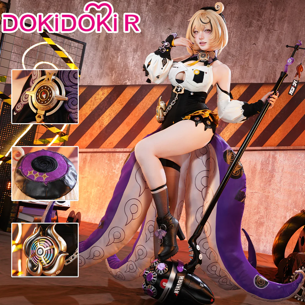 【Partially Ready For Ship】【Size S-2XL】DokiDoki-R Game Zenless Zone Zero Cosplay Yidhari Costume ZZZ