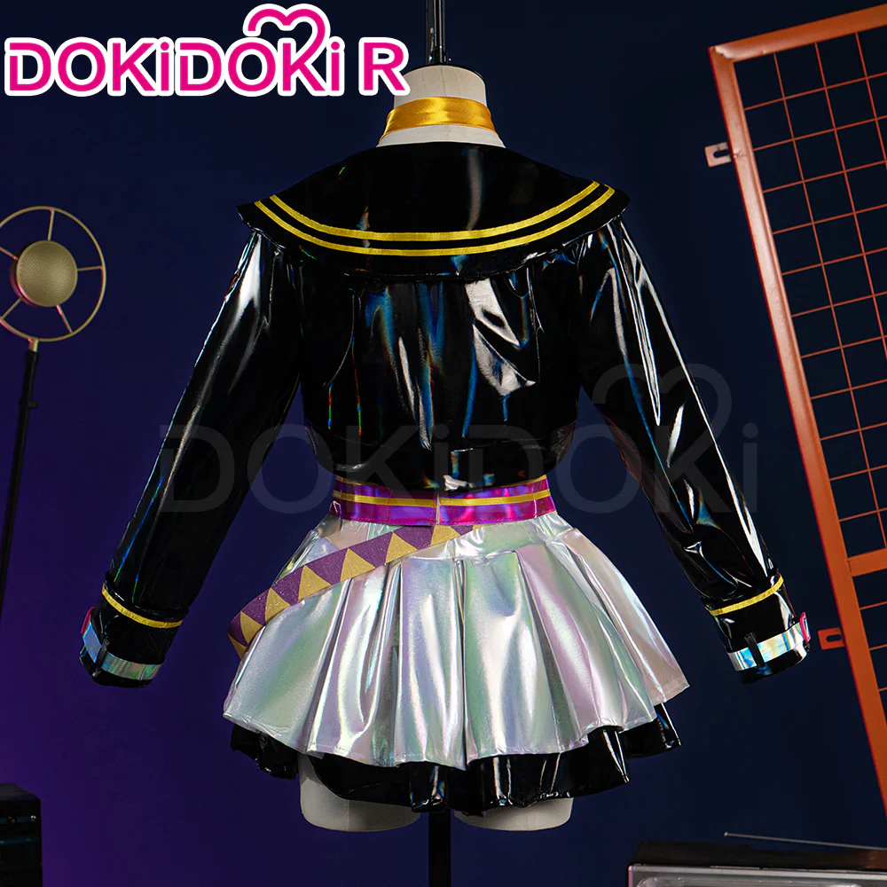 【Partially Ready For Ship】【Size S-2XL】Dokidoki-R Vsinger Cosplay Kagamine Rinn Costume Muse Dash - Image 2