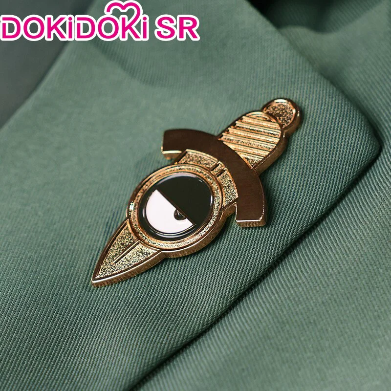 【Ready For Ship】【Size S-2XL】DokiDoki-SR Anime Cosplay Dad  Costume Green Suit - Image 5