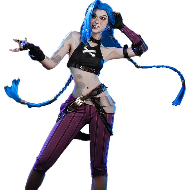 【Ready For Ship】【Size S-2XL】DokiDoki-SR Game Cosplay Costume / Tattoo Sticker - Image 5